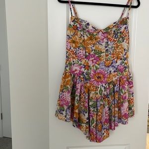 Floral mini dress